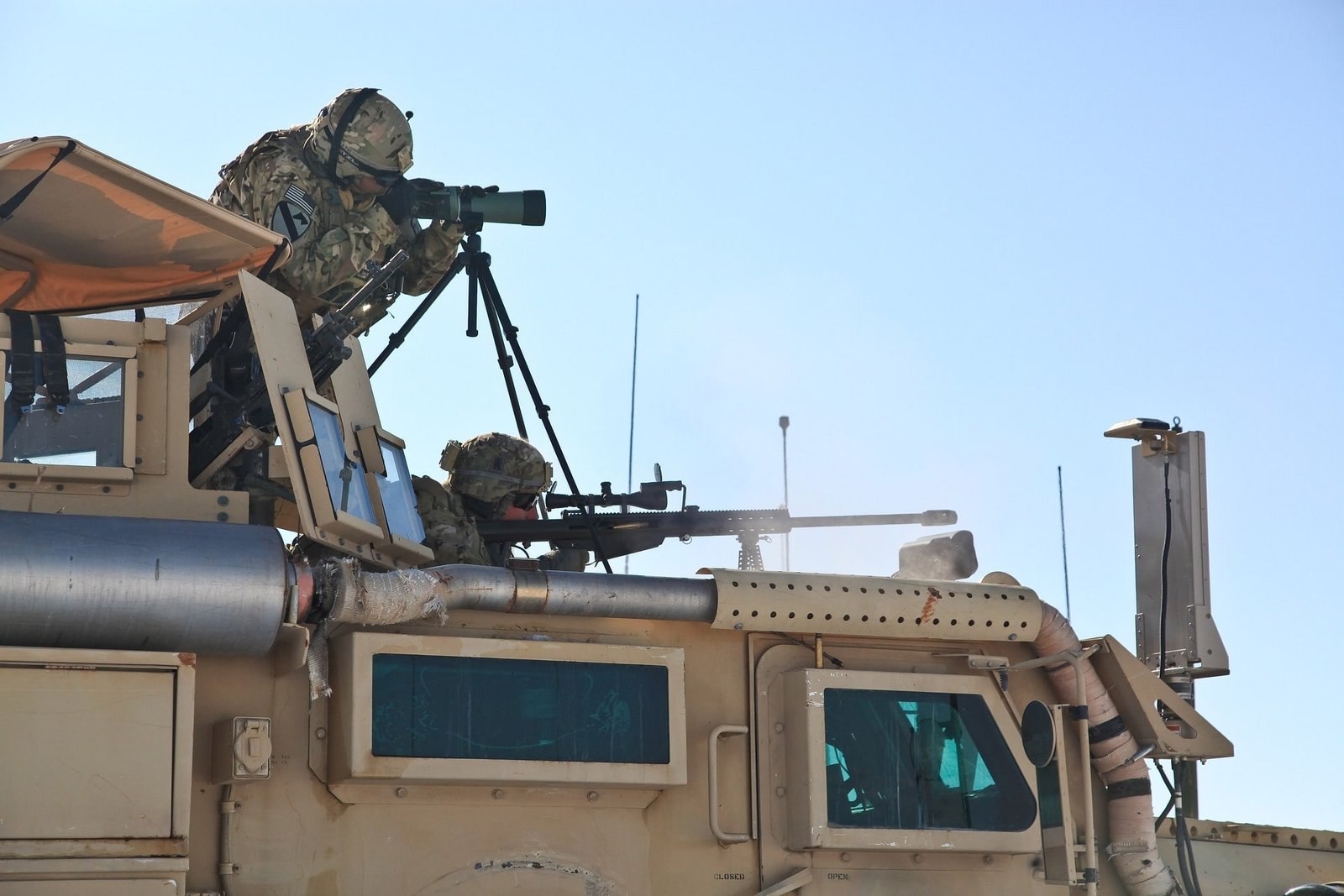 Military Robotics Control and Communications