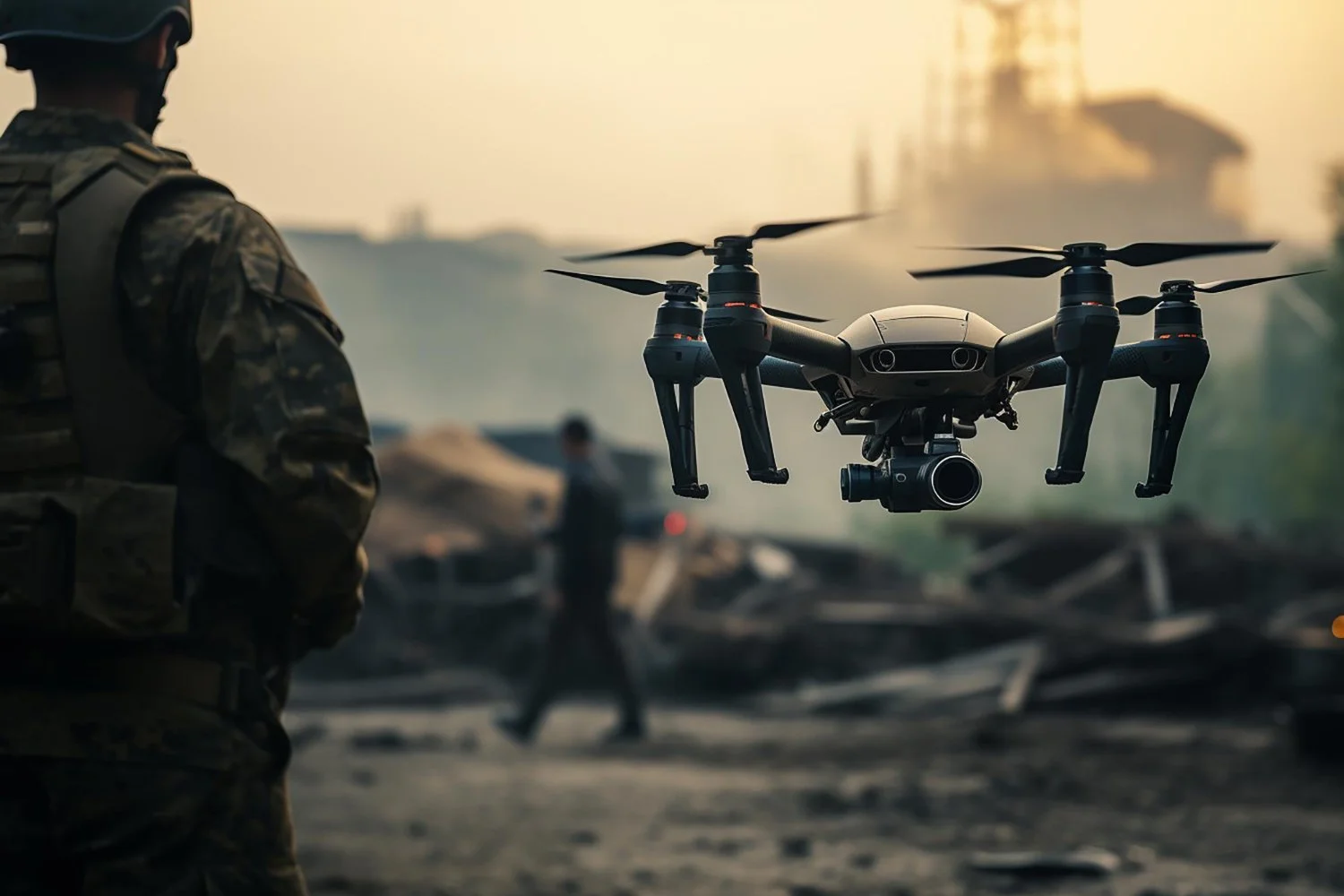 LiFi Technology used in Military Drones